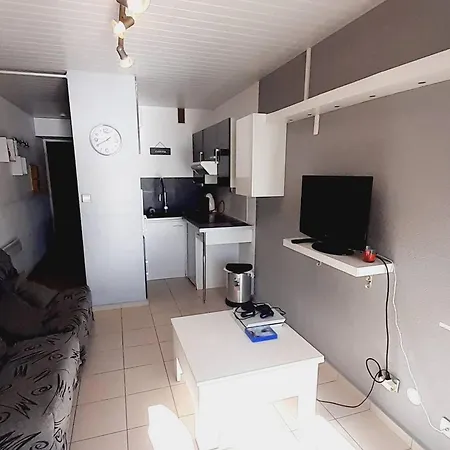 Traversant Avec Parking, Vue - 4 Pers. - Fr-1-81-784 Apartamento Le Barcarès